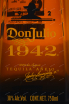 Этикетка Don Julio 1942 0.75 л