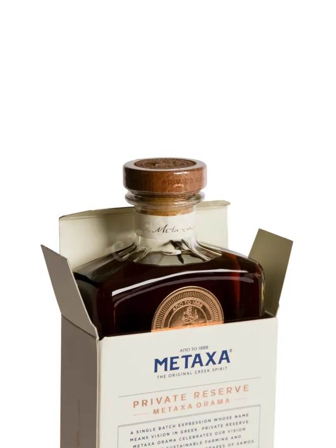 В подарочной коробке Metaxa Private Reserve Orama in gift box 2005 0.7 л