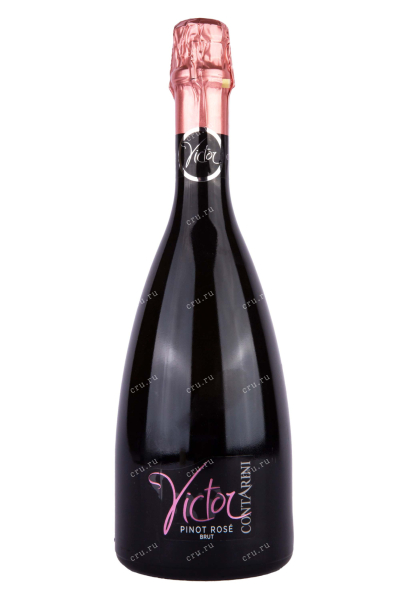 Игристое вино Victor Contarini Pinot Rose Brut 2020 0.75 л