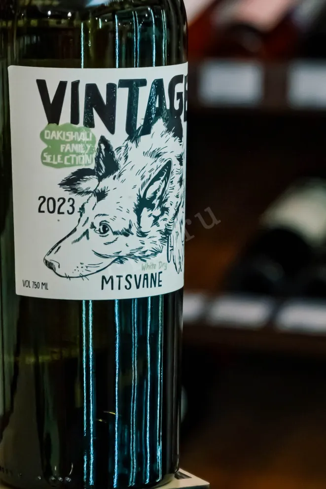 В магазине Крю Профи Dakishvili Family Selection Mtsvane Vintage 2023 0.75 л