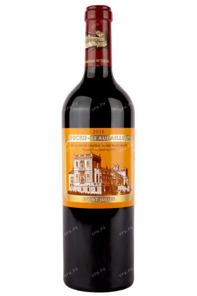 Вино Chateau Ducru-Beaucaillou Saint Julien Grand Cru Classe 2016 0.75 л