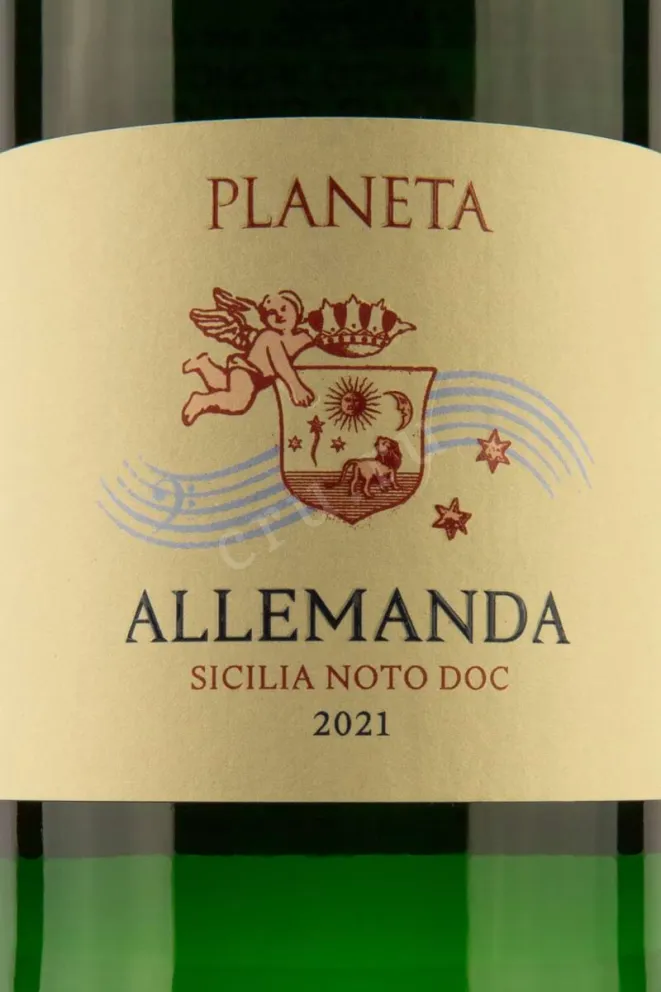 Этикетка Planeta Allemanda 2021 0.75 л