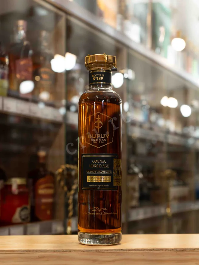 В магазине Крю Профи Dupuy Lot 90 Hors d'Age Grand Champagne AOC in gift box 0.7 л