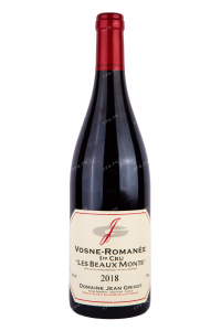 Вино Domaine Jean Grivot Vosne-Romanee 1er Cru Les Beaux Monts 2018 0.75 л