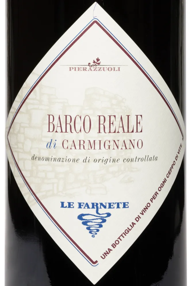 Этикетка Barco Reale di Carmignano 2022 3 л