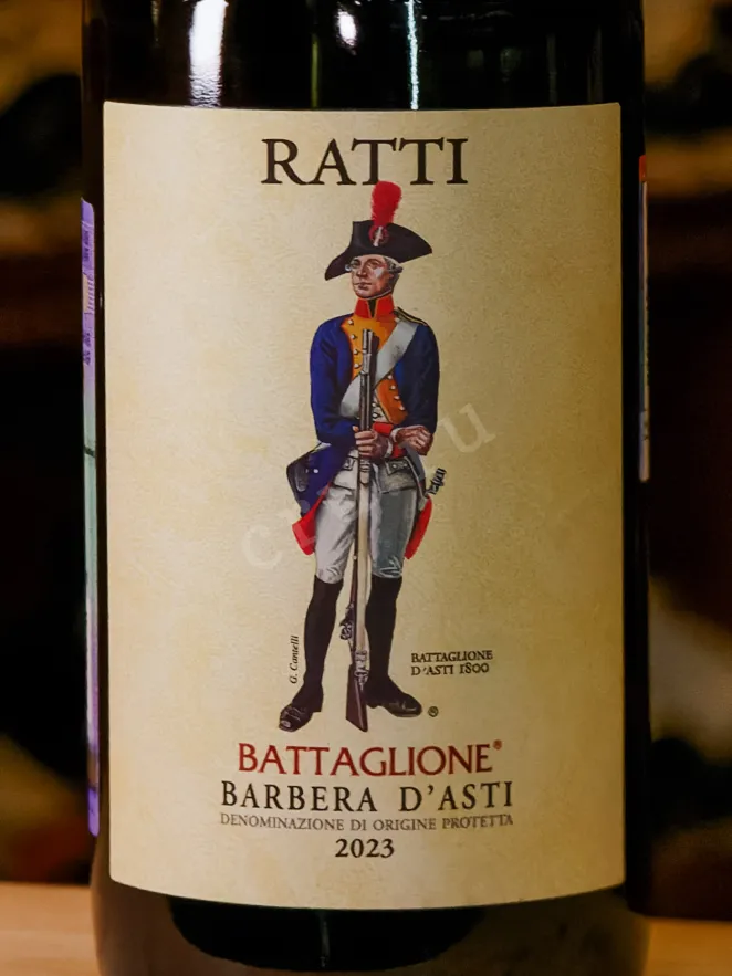 В магазине Крю Профи Battaglione Barbera D'asti 2023 0.75 л