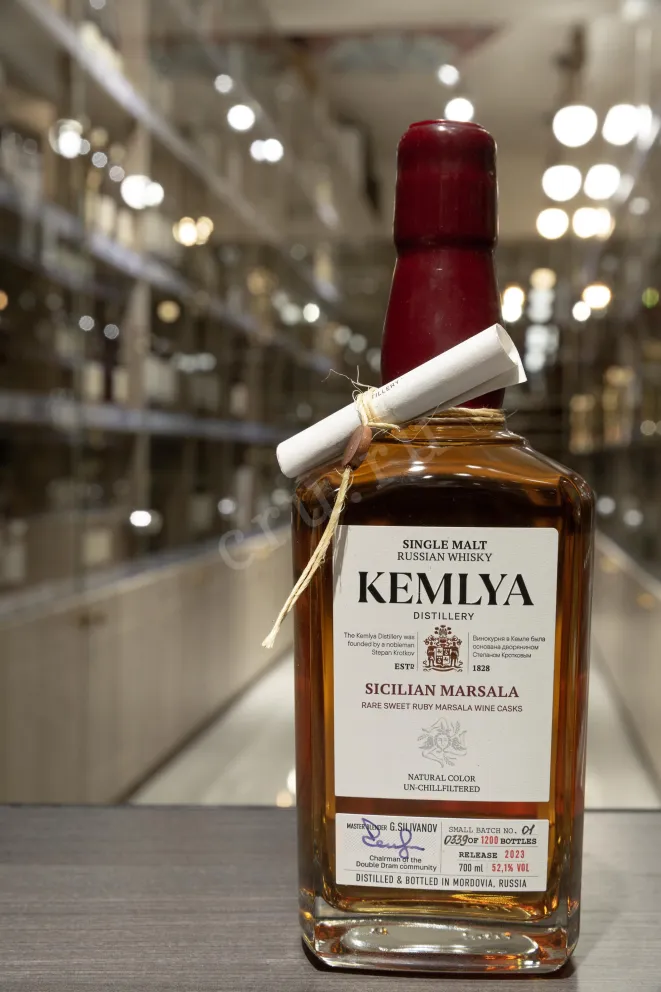 В магазине Крю Профи Kemlya Sicilian Marsala wooden box 0.7 л