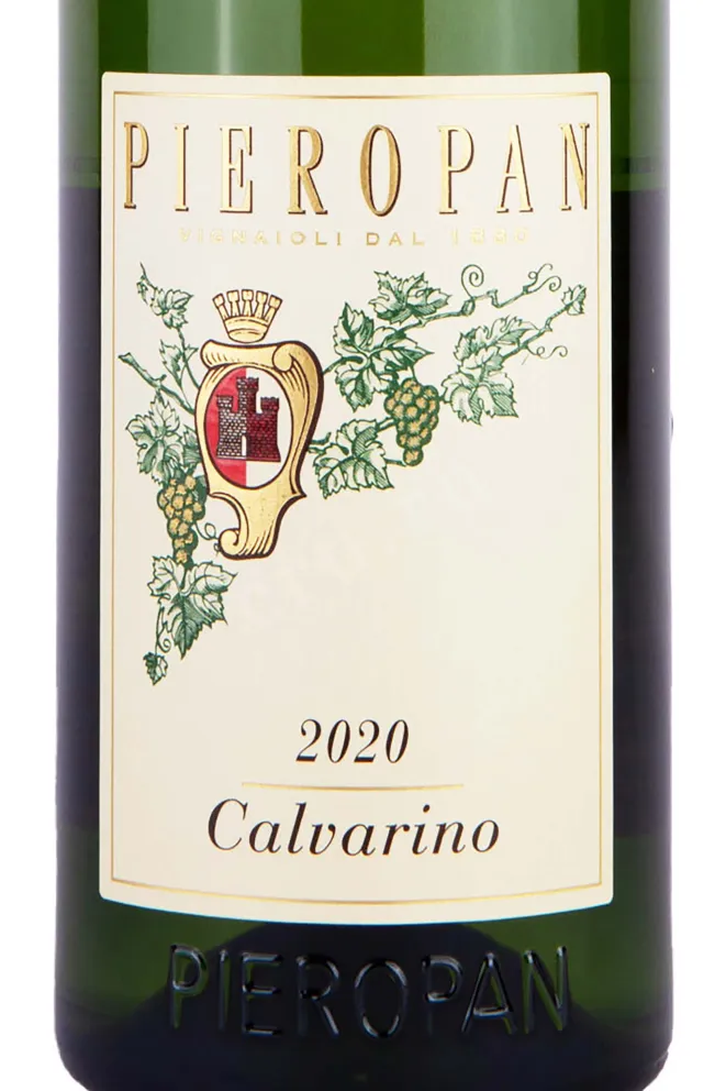 Этикетка Pieropan Calvarino Soave Classico 2020 0.75 л