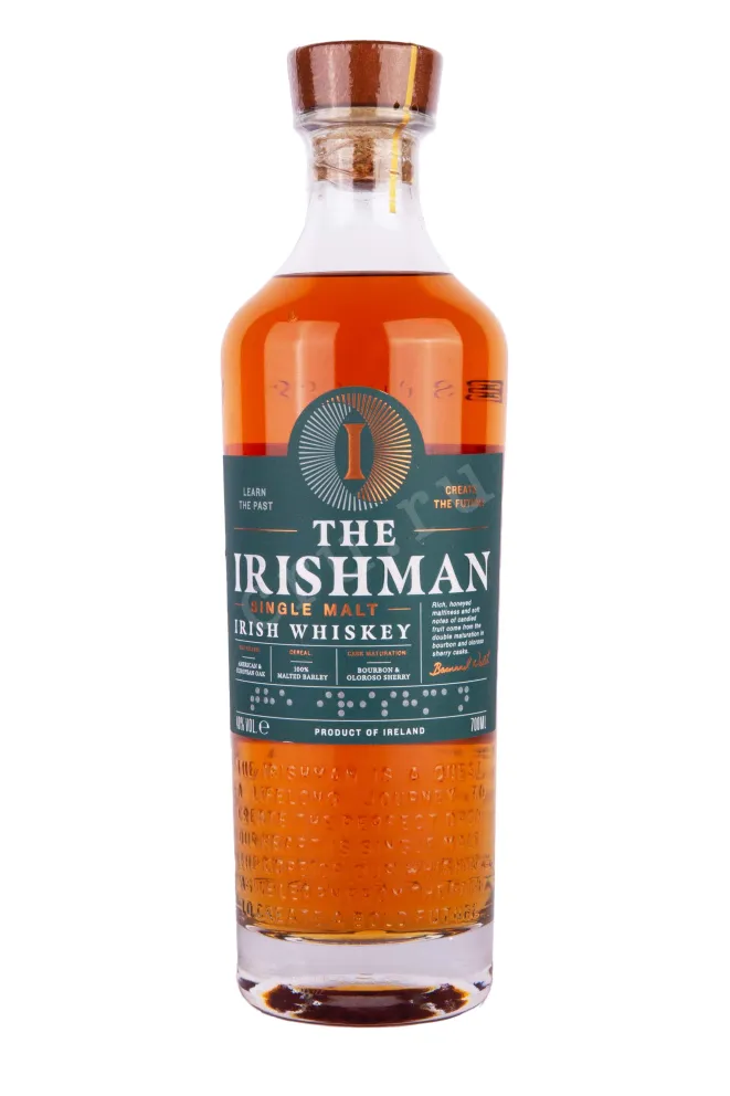 Бутылка The Irishman Single Malt 10 Years Old 0.7 л