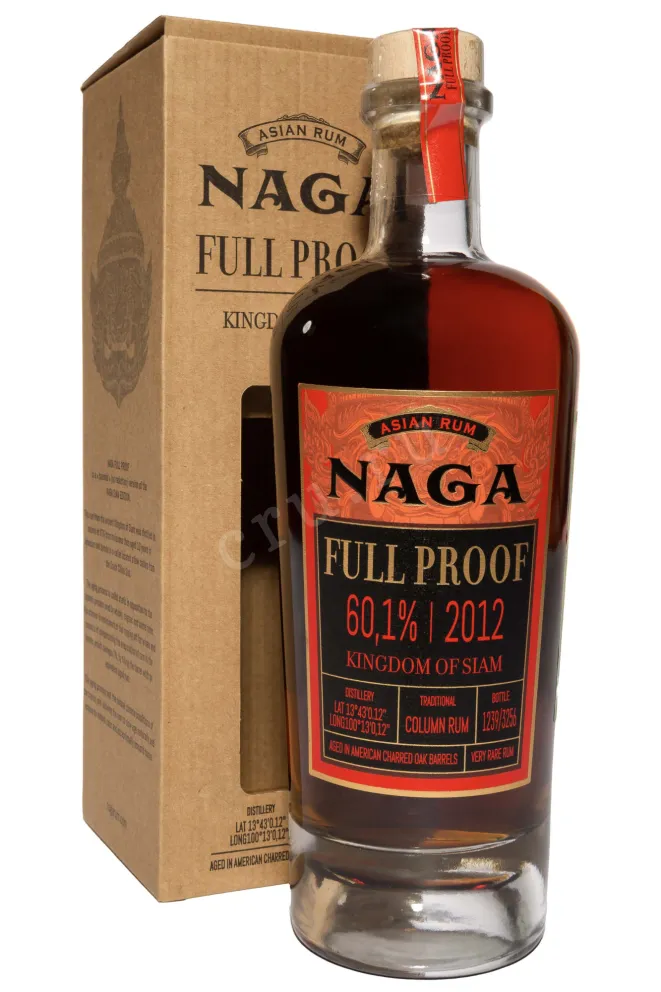 Ром Naga Full Proof in gift box  0.7 л
