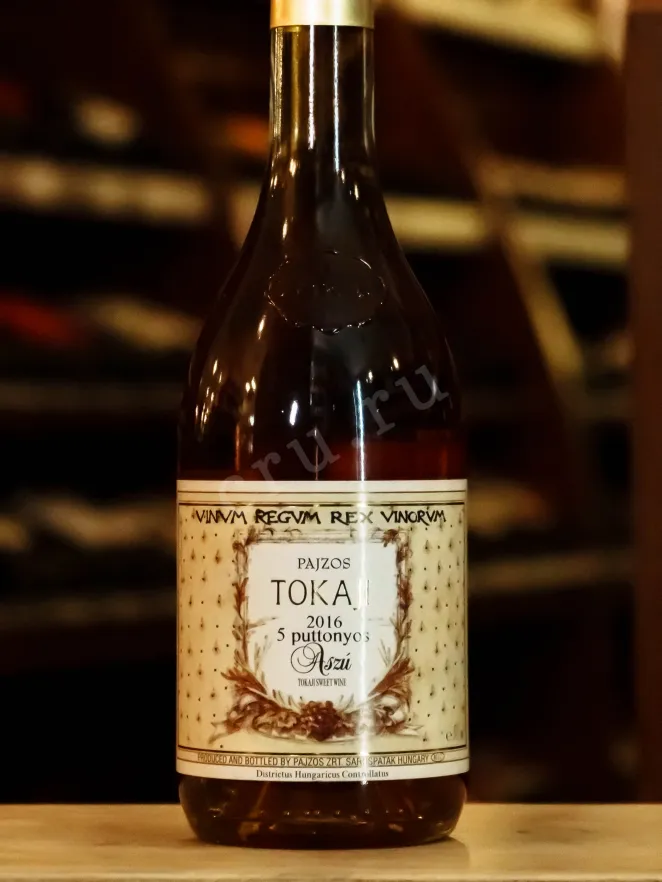 В магазине Крю Профи Tokaji Aszu 5 Puttonyos 2016 0.5 л