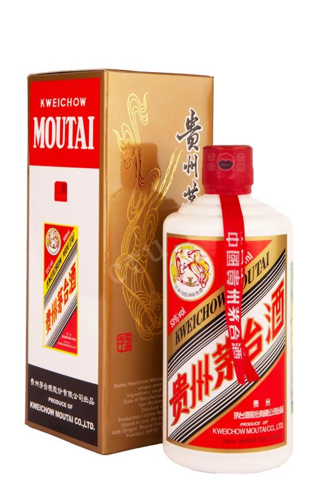 Байцзю Kweichow Moutai in a gift box with two glasses  0.5 л