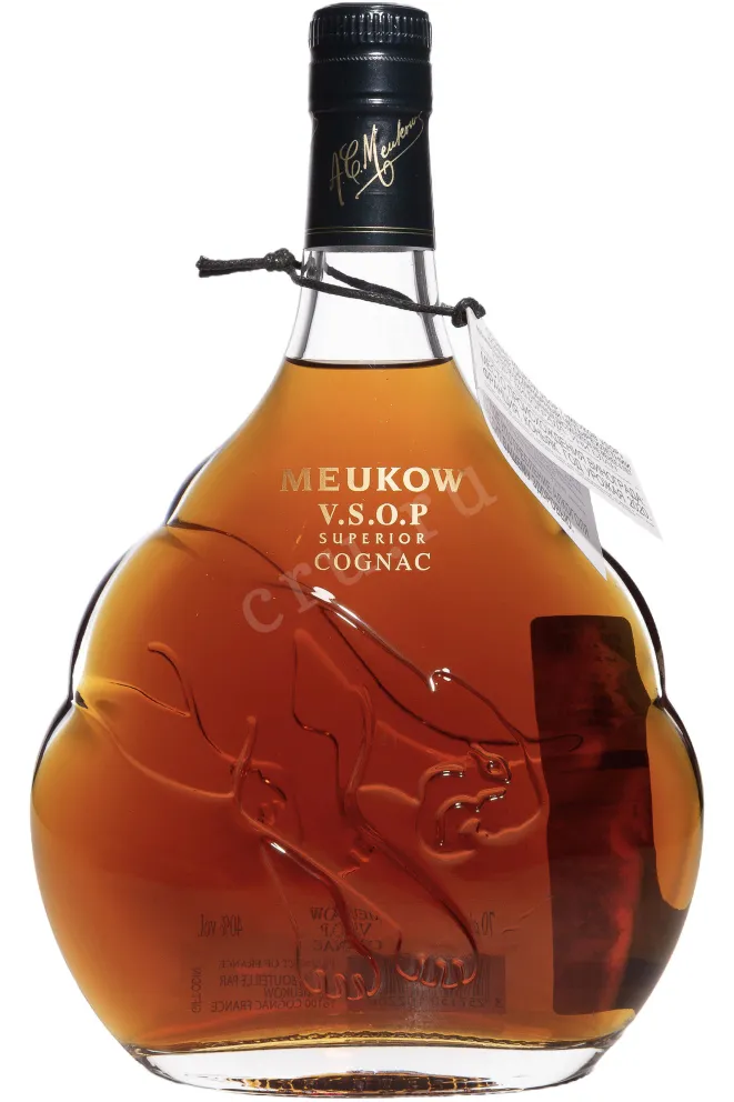 Бутылка Meukow VSOP Superior in gift box with 2 glasses 2020 0.7 л