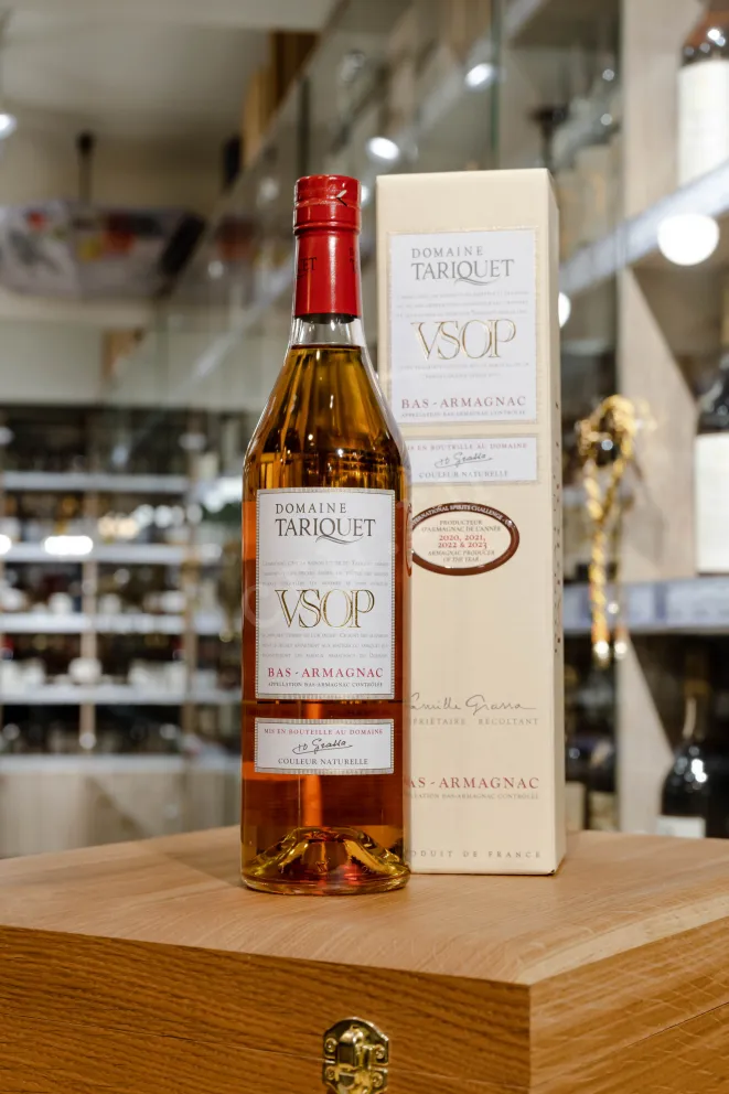 В магазине Крю Профи Chateau du Tariquet VSOP 0.7 л
