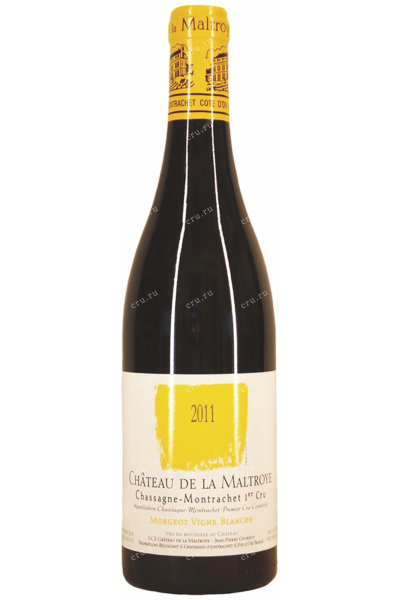Вино Chateau de la Maltroye Chassagne-Montrachet Premier Cru Morgeot Vigne Blanche 2011 0.75 л