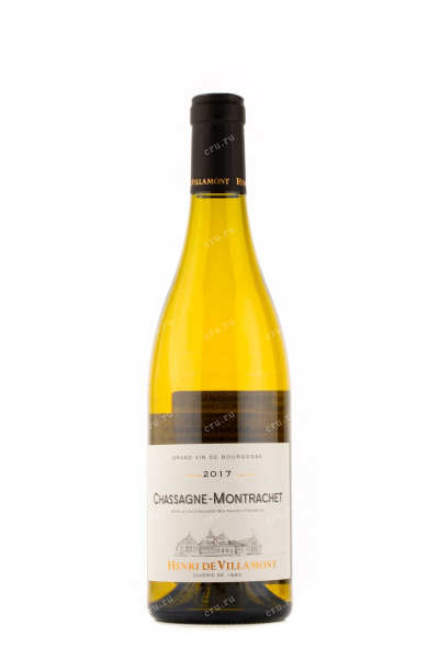 Вино Henri De Villamont Chassagne Montrachet 2017 0.75 л