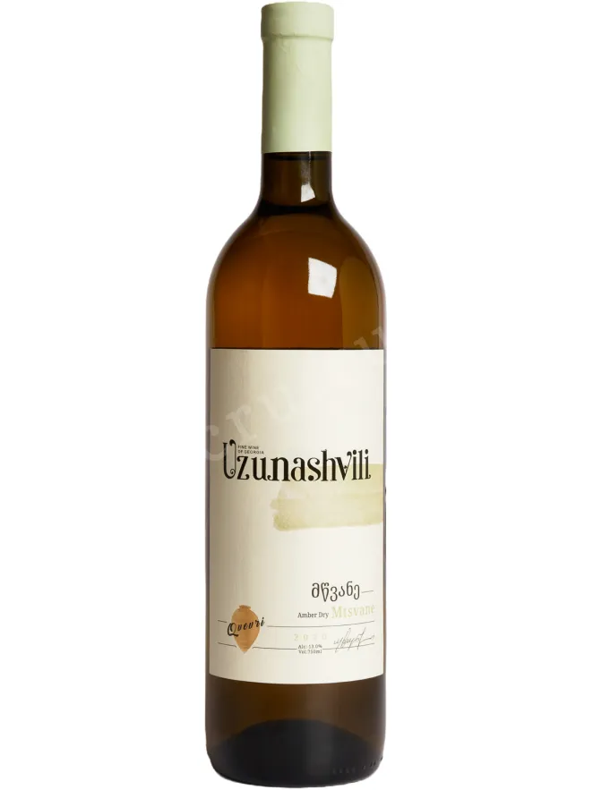 Вино Uzunashvili Mtsvane Amber Dry 2020 0.75 л