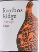 Этикетка Rooibos Ridge Pinotage 2022 0.75 л