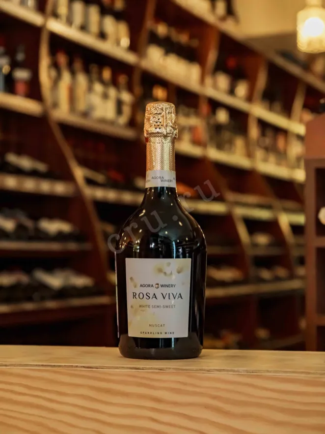 В магазине Крю Профи Agora Rosa Viva Muscat Semi-Sweet 2025 0.75 л