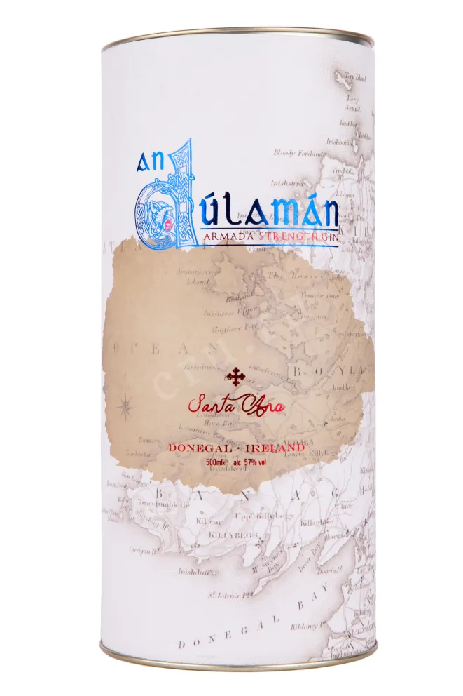 Туба джина Ан Дуламан Санта Ана Армада в подарочной коробке 0.5