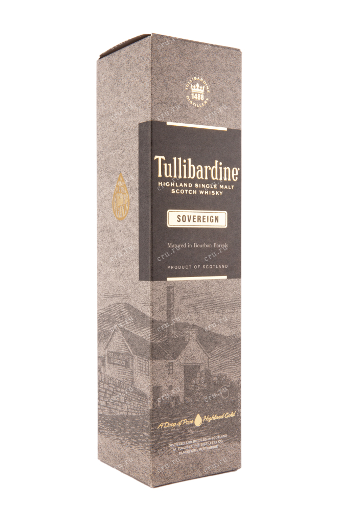 Подарочная коробка виски Туллибардин Северен 0.7