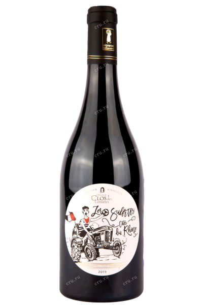 Вино Domaine Le Clos des Lumieres Zero Sulfites Cotes du Rhone 2019 0.75 л