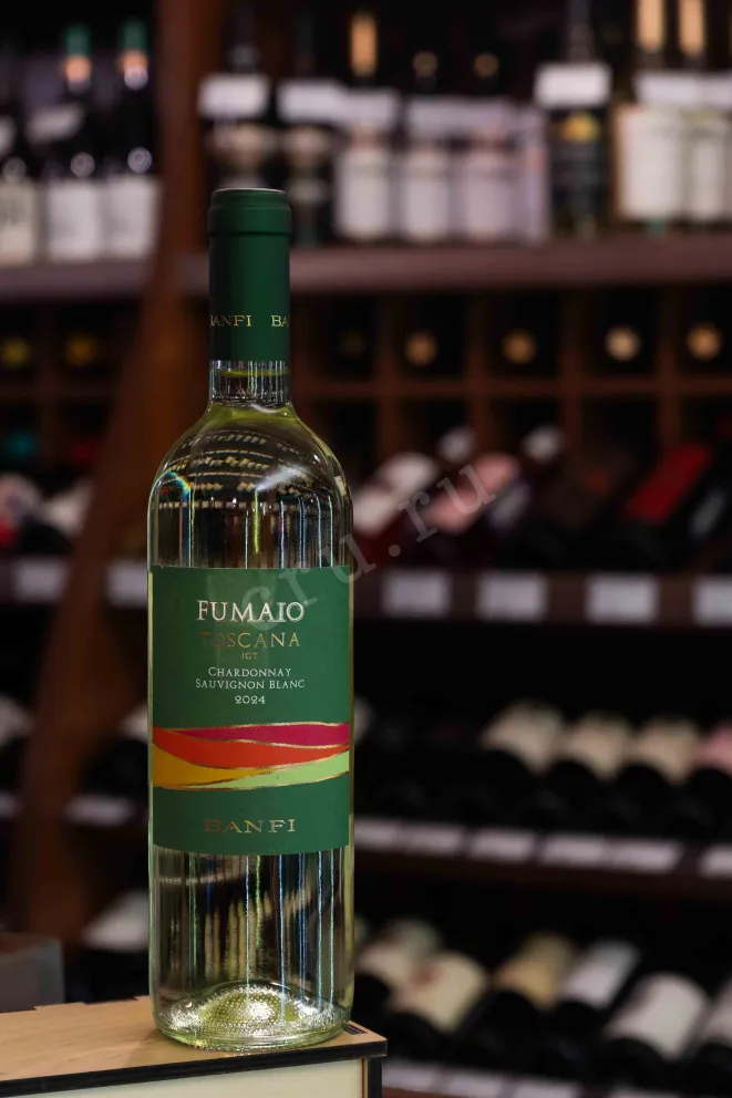 В магазине Крю Профи Banfi Fumaio Chardonnay Sauvignon Blanc Toscana IGT 2024 0.75 л