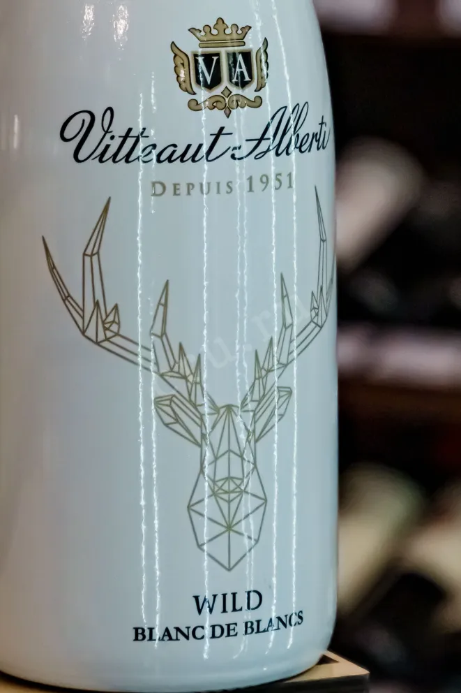 В магазине Крю Профи Vitteaut-Alberti Cuvee Wild Blanc de Blancs 2020 0.75 л
