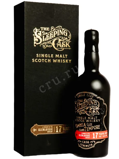 Виски The Sleeping Cask Omnia Cum Tempore 17 Years Old in goft box  0.7 л