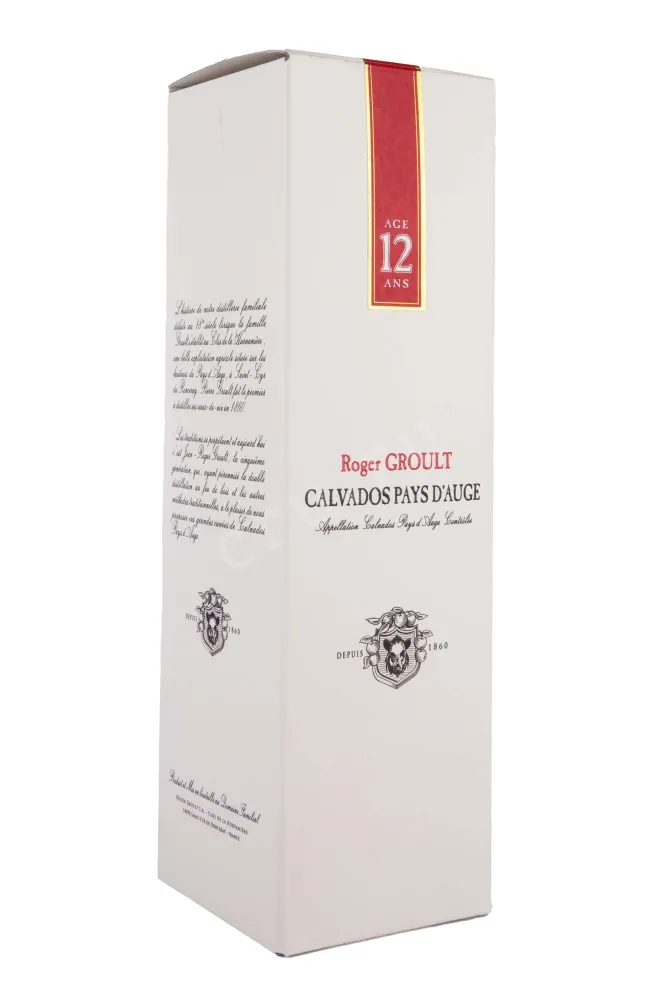 Подарочная коробка Roger Groult 12 years 0.5 л