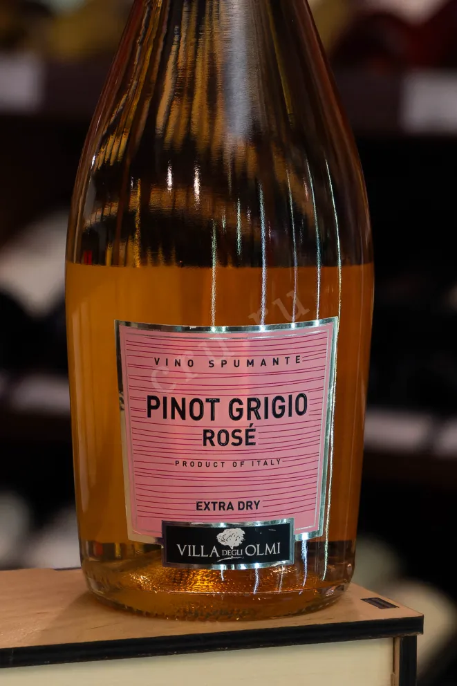 В магазине Крю Профи Villa degli Olmi Pinot Grigio Rose Spumante Extra Dry 2023 0.75 л