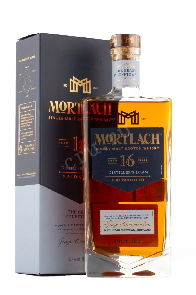 Виски Mortlach 16 years  0.7 л