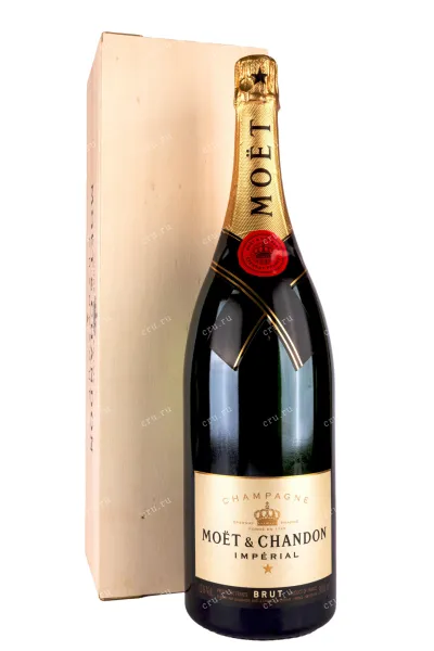 Шампанское Moet & Chandon Imperial Brut gift box  3 л