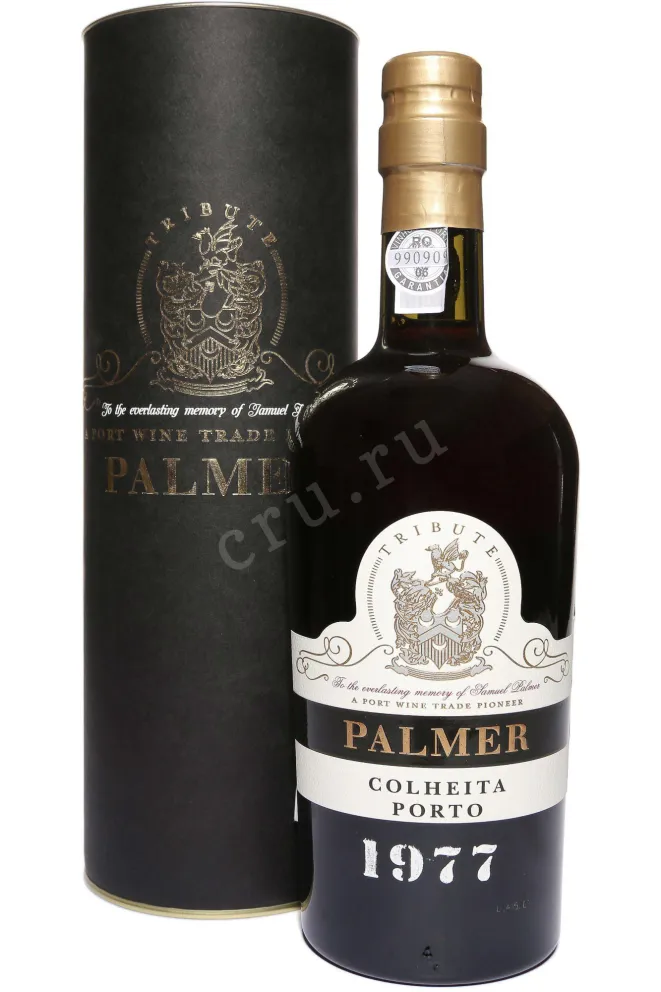 Портвейн Palmer Colheita Porto in tube 1977 0.75 л