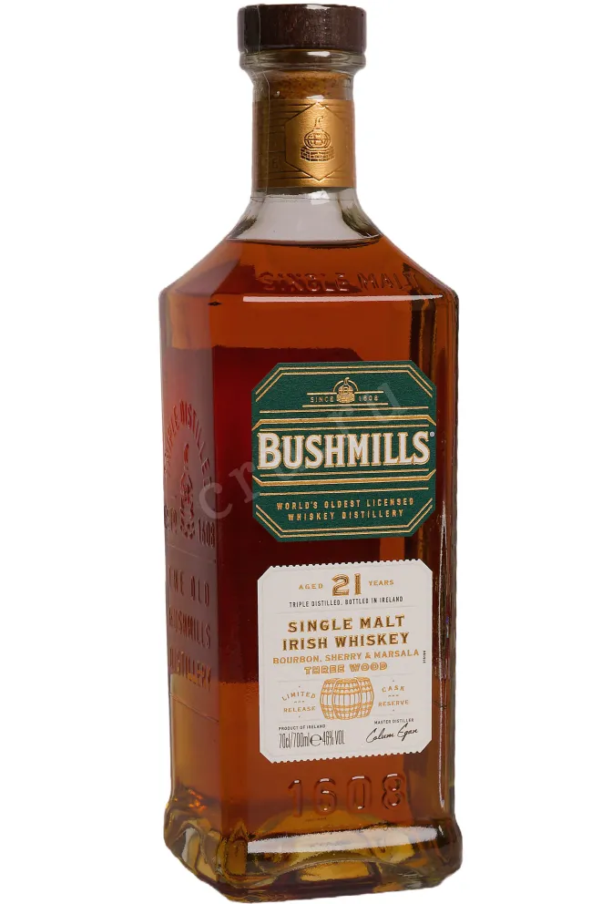 Бутылка 2 Bushmills 21 Years Single Malt 2023 0.7 л