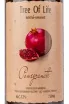 Этикетка Tree of Life Pomegranate Semi-Sweet 0.75 л
