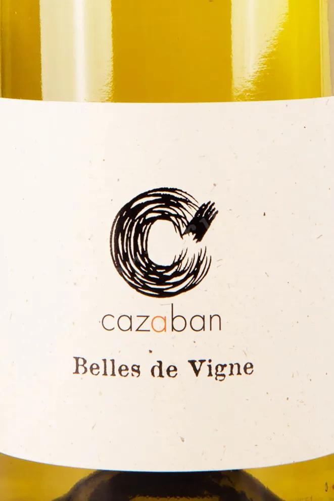 Этикетка Domaine de Cazaban Belles de Vigne 2023 0.75 л