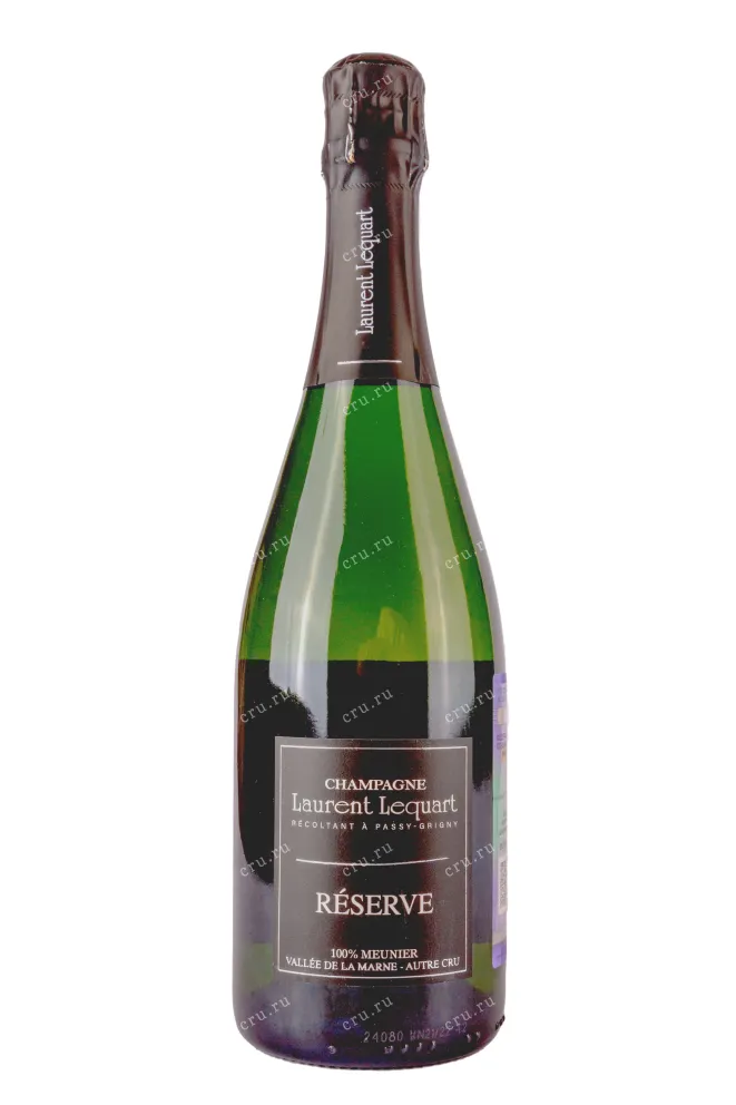 Этикетка Laurent Lequart Reserve in gift box 0.75 л