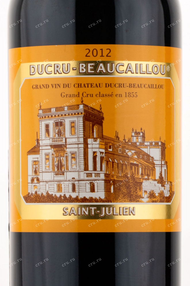 Этикетка вина Chateau Ducru-Beaucaillou Saint-Julien 2006 0.75 л