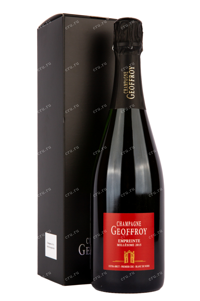 Шампанское Champagne Geoffroy Empreinte Millesime Brut Premier Cru gift box 2013 0.75 л