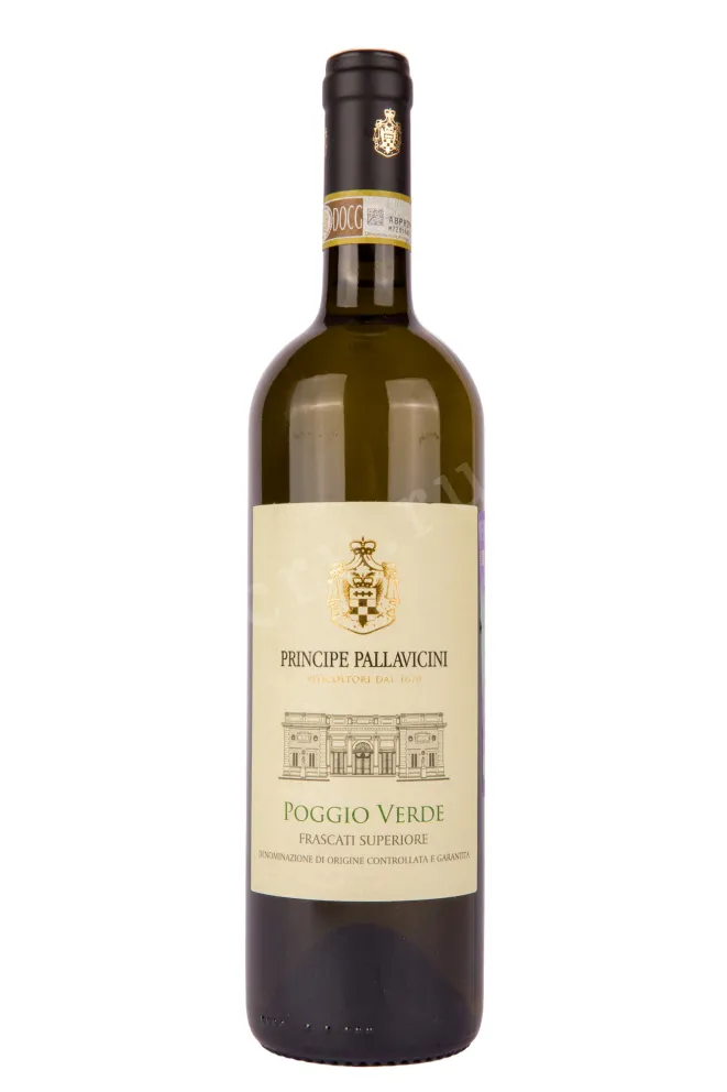 Вино Principe Pallavicini Poggio Verde Frascati DOCG Superiore 2020 0.75 л