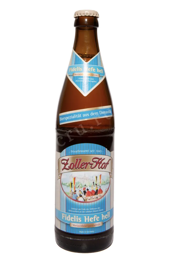 Пиво Zoller-Hof Fidelis Hefe Hell  0.5 л