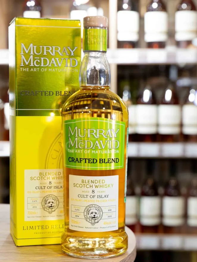 В магазине Крю Профи Murray McDavid Crafted Blend Cult of Islay 8 Years Old gift box 0.7 л