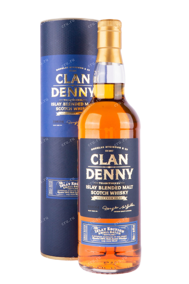 Виски Clan Denny Islay in tube  0.7 л