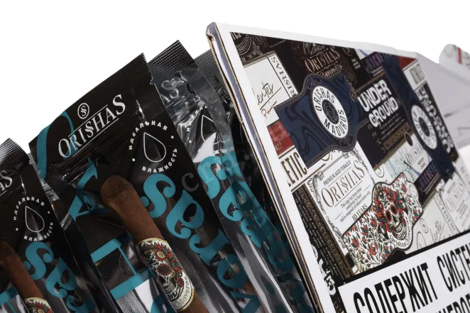 Коробка с сигарами Orishas Calaveras Toro Hermetic