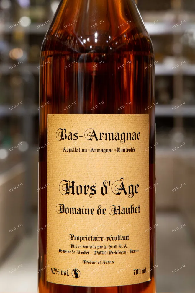 В магазине Крю Профи Domaine de Haubet Hors d'Age 0.7 л