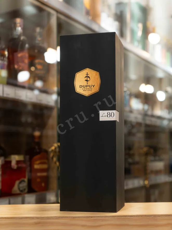 В магазине Крю Профи Dupuy Lot 80 Hors d'Age Grand Champagne AOC in gift box 0.7 л