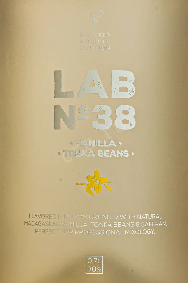 Этикетка LAB №38 Vanilla & Tonka Beans 0.7 л