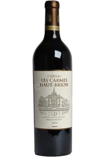 Вино Chateau les Carmes Haut-Brion Pessac-Leognan 2020 0.75 л