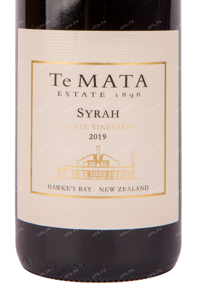 Вино Te Mata Syrah Estate Vineyards 2019 0.75 л